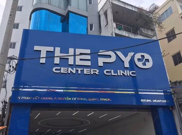 Phòng khám chuyên khoa Thẩm mỹ The Pyo (75 Phạm Viết Chánh, phường Nguyễn Cư Trinh, Quận 1, TP HCM) bị tước quyền sử dụng giấy phép hoạt động 2 tháng - Ảnh Tạp chí Thương Trường. Phòng khám chuyên khoa Thẩm mỹ The Pyo (75 Phạm Viết Chánh, phường Nguyễn Cư Trinh, Quận 1, TP HCM) bị tước quyền sử dụng giấy phép hoạt động 2 tháng - Ảnh Tạp chí Thương Trường.
