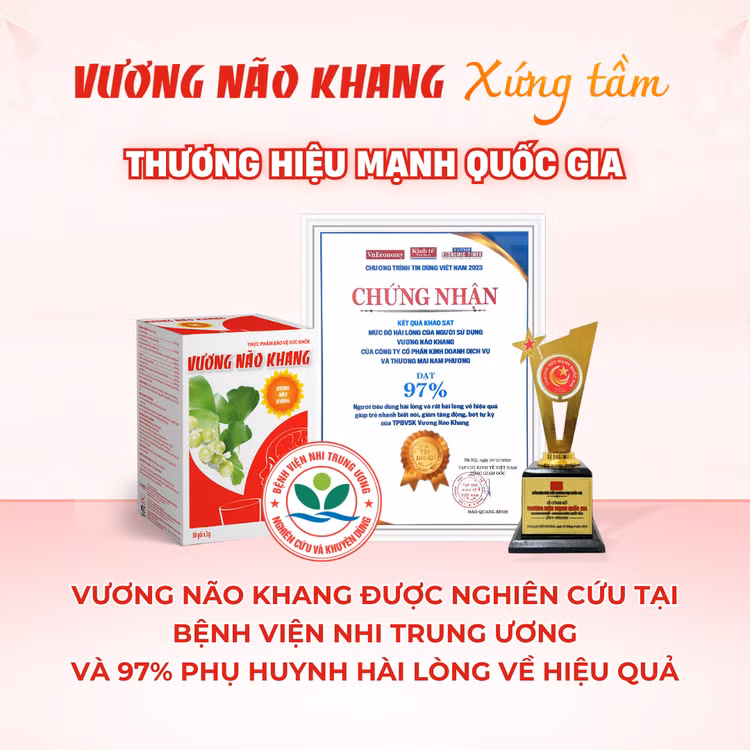 97% người tiêu dùng hài lòng và rất hài lòng về hiệu quả của Vương Não Khang 97% người tiêu dùng hài lòng và rất hài lòng về hiệu quả của Vương Não Khang