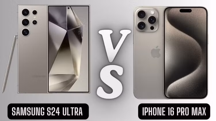 Nên mua iPhone 16 Pro Max hay Galaxy S24 Ultra? Ảnh Didongmoi Nên mua iPhone 16 Pro Max hay Galaxy S24 Ultra? Ảnh Didongmoi