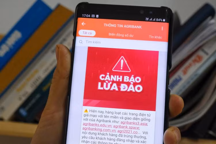 Cảnh báo gia tăng các website giả mạo ngân hàng. Ảnh minh họa