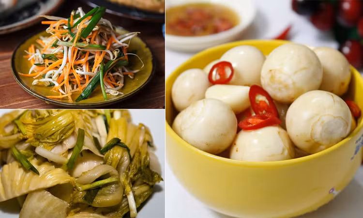 Đồ muối chua: Đồ muối chua có thể lưu trữ trong thời gian dài và có một hương vị đặc biệt. Nhiều gia đình châu Á thường tự ngâm một bình dưa, kim chi ăn dần. Tuy nhiên, trong món ăn này thường cho rất nhiều muối. Nếu thời gian muối ủ kéo dài, sẽ dẫn tới sản sinh những chất độc hại. Khi những thành phần này xâm nhập cơ thể cần có sự can thiệp xử lý của gan gây sức ép lớn lên cơ quan này. Đồ muối chua: Đồ muối chua có thể lưu trữ trong thời gian dài và có một hương vị đặc biệt. Nhiều gia đình châu Á thường tự ngâm một bình dưa, kim chi ăn dần. Tuy nhiên, trong món ăn này thường cho rất nhiều muối. Nếu thời gian muối ủ kéo dài, sẽ dẫn tới sản sinh những chất độc hại. Khi những thành phần này xâm nhập cơ thể cần có sự can thiệp xử lý của gan gây sức ép lớn lên cơ quan này.