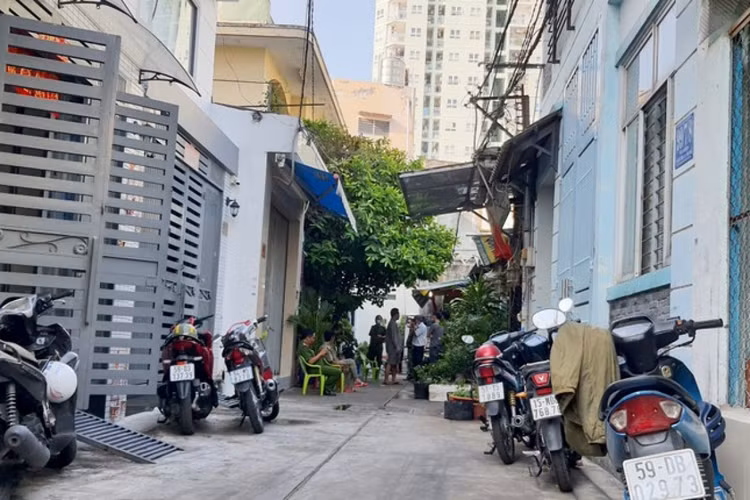 Nơi xảy ra sự việc. Ảnh VOV Nơi xảy ra sự việc. Ảnh VOV