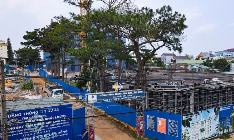 Dự án Trung tâm Kiểm tra chất lượng và trưng bày sản phẩm chè Lâm Đồng tại số 280, đường Trần Phú, phường Lộc Sơn, Tp Bảo Lộc.