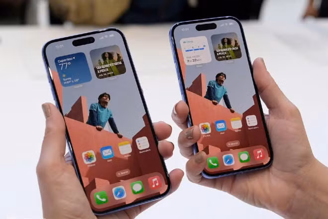 Màn hình iPhone 16 bị chê vì "lỗi thời". Ảnh minh họa