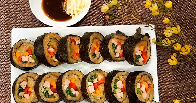 Kimbap bánh chưng Kimbap bánh chưng
