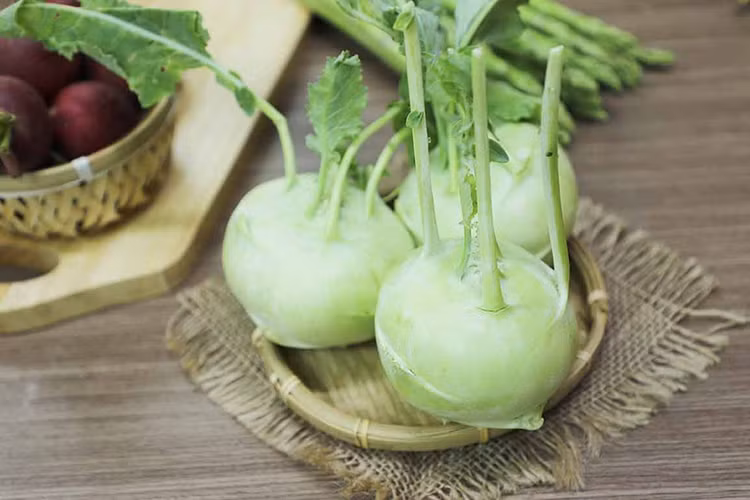 Lợi ích tuyệt vời của su hào đối với sức khỏe. Ảnh minh họa