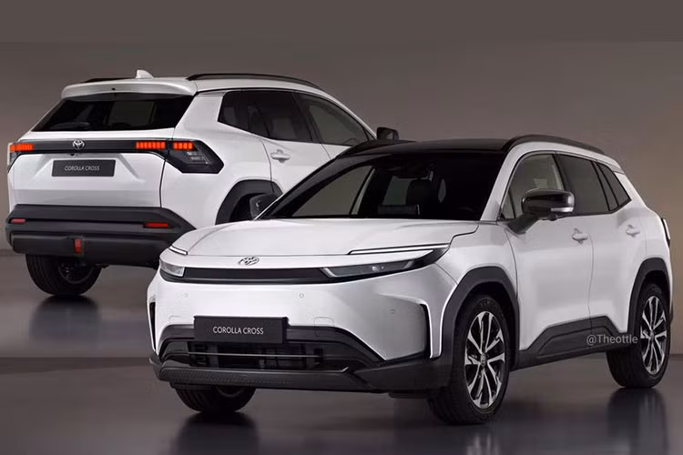 Toyota Corolla Cross the he moi se co nhieu diem chung voi Camry?