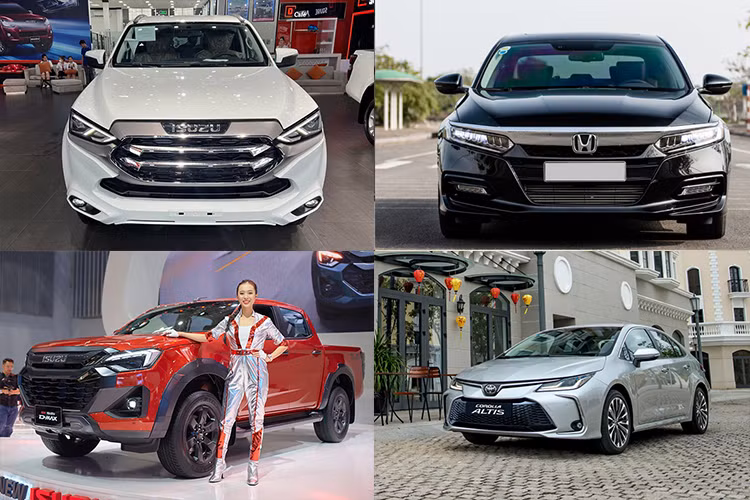 Top ôtô "ế chổng vó" Việt Nam tháng 2/2025, có 9 xe Nhật - Hình 2 Top oto