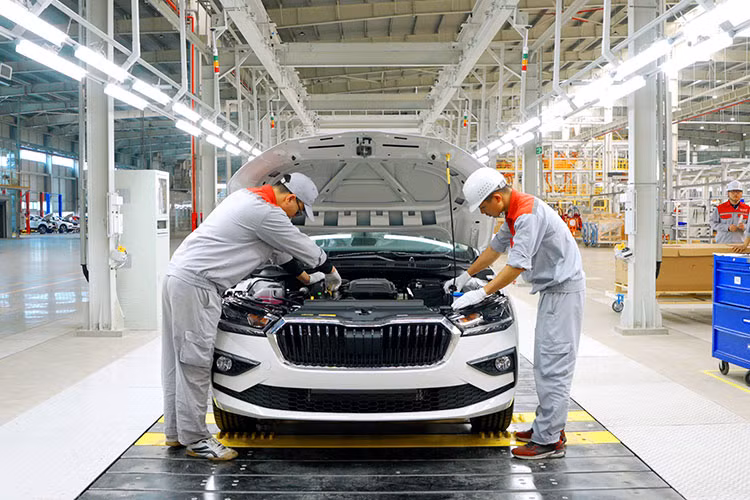 Khánh thành nhà máy sản xuất ôtô Skoda đầu tiên tại Việt Nam - Hình 3 Khanh thanh nha may san xuat oto Skoda dau tien tai Viet Nam-Hinh-3