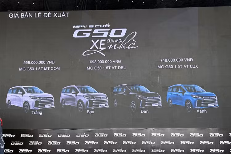 MG G50 - MPV Trung Quoc tu 559 trieu, dau Toyota Innova tai Viet Nam-Hinh-2