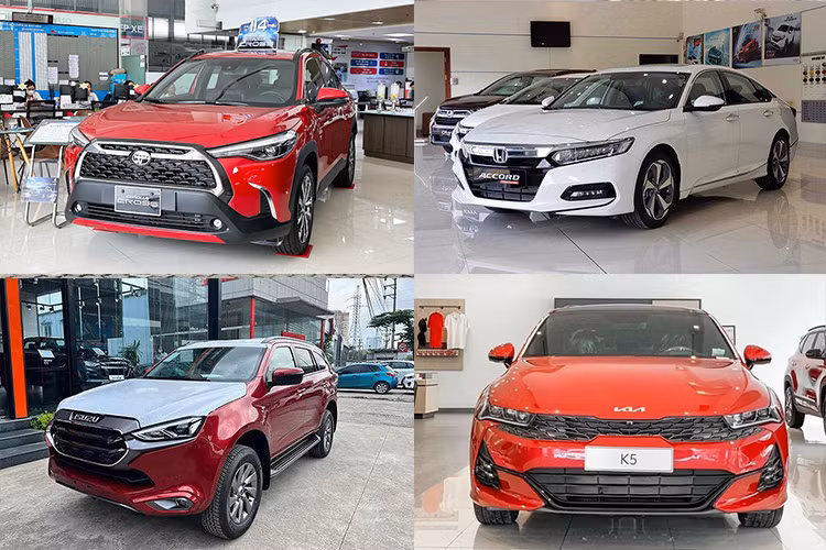 Loạt ôtô "ế chổng vó" Việt Nam tháng 4/2024, Toyota Corolla Cross lọt top Loat oto