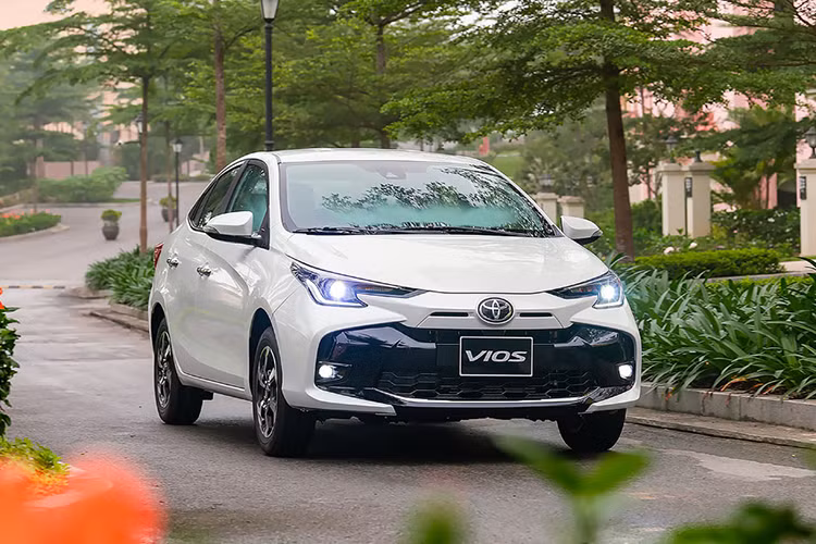 Vios vẫn là "gà đẻ trứng vàng" cho Toyota Việt Nam năm 2024 Vios van la