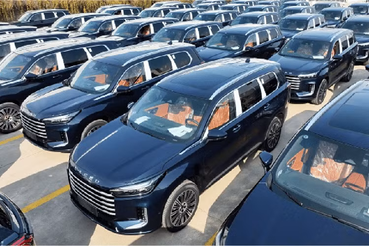 Chery Exeed VX PHEV lộ diện, "ăn xăng như ngửi" 1,5 lít/100km Chery Exeed VX PHEV lo dien,