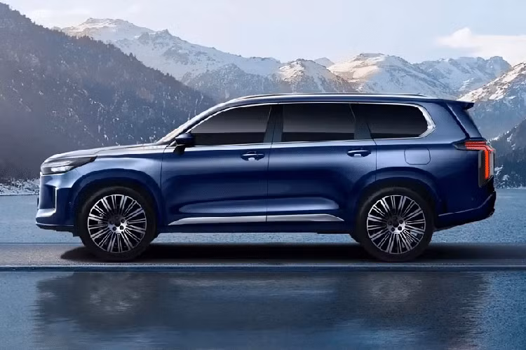 Chery Exeed VX PHEV lộ diện, "ăn xăng như ngửi" 1,5 lít/100km - Hình 3 Chery Exeed VX PHEV lo dien,