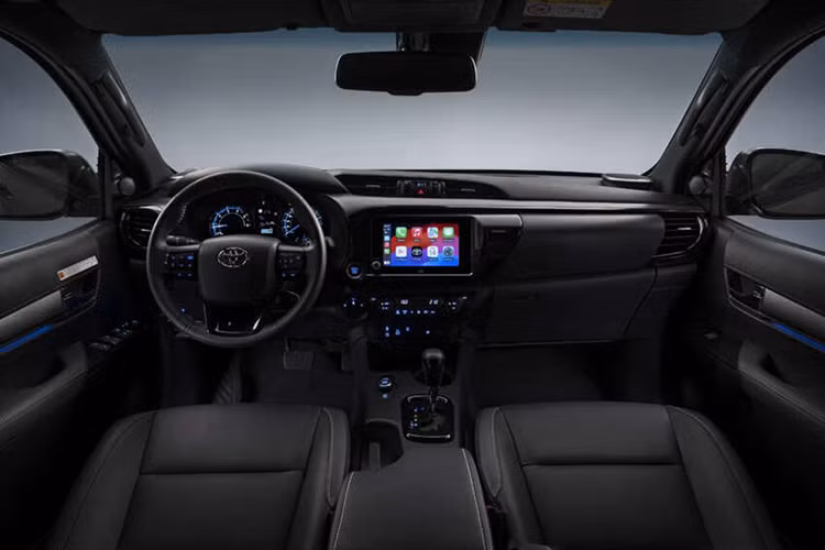 Chi tiết Toyota Hilux 2024 động cơ mild hybrid tiết kiệm xăng - Hình 5 Chi tiet Toyota Hilux 2024 dong co mild hybrid tiet kiem xang-Hinh-5