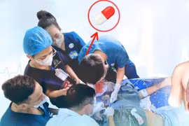 Ung thư hạ họng, bệnh nhân nguy kịch vì viên thuốc mắc đường thở