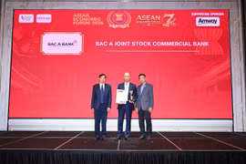 BAC A BANK tiếp tục được vinh danh tại ASEAN Award 2026