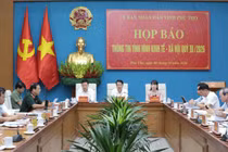 Tỉnh Phú Thọ họp báo quý III/2026