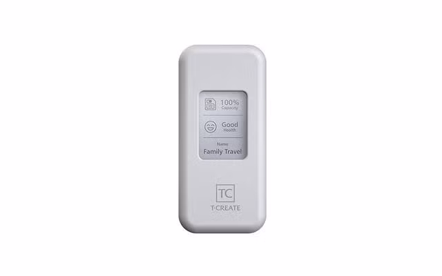 SSD T-Create Expert P33 sở hữu màn hình e-Paper độc đáo.