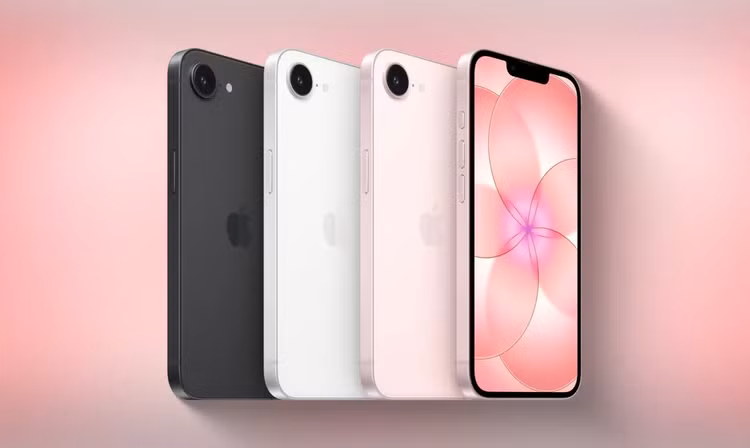 iPhone 17e có ngoại hình gần như giữ nguyên so với iPhone 16e hiện nay. Ảnh: Apple.