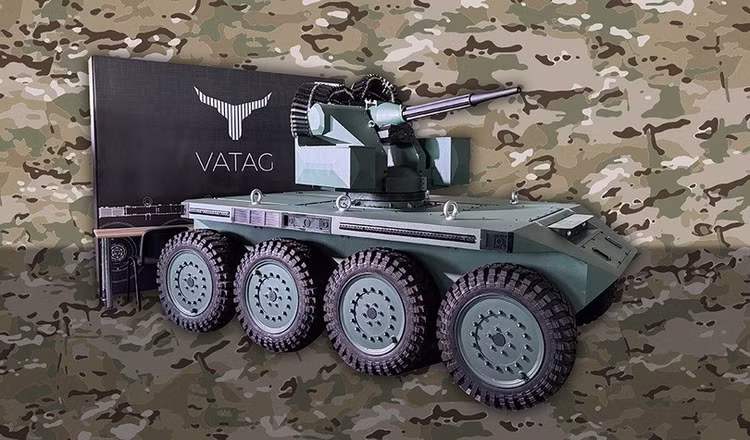 Robot chiến đấu VATAG được kỳ vọng sẽ tạo ra cuộc cách mạng lớn trên chiến trường.
