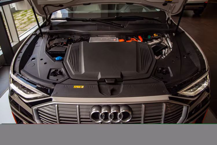 Audi lần đầu tiên trưng bày mẫu xe điện e-tron tại Việt Nam ảnh 11