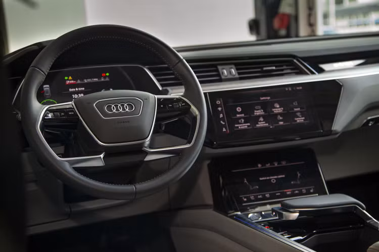 Audi lần đầu tiên trưng bày mẫu xe điện e-tron tại Việt Nam ảnh 12