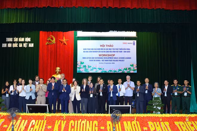 Gắn khắc phục hậu quả bom mìn với mục tiêu phát triển bền vững