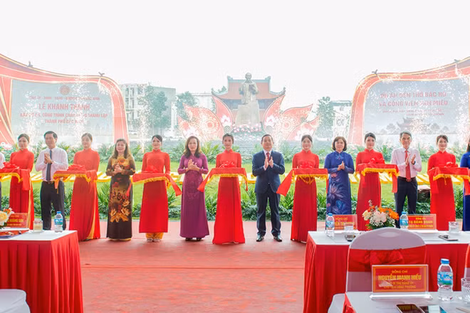 Bắc Ninh khởi công, khánh thành loạt dự án chào mừng lên thành phố
