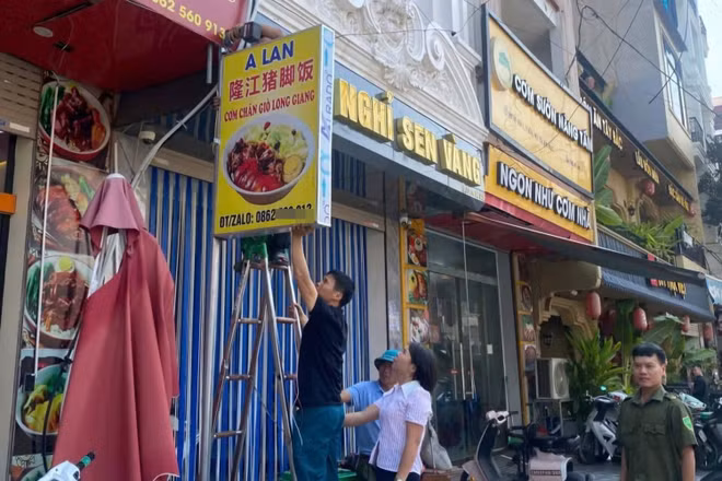 Bắc Ninh: Xử lý hàng trăm biển hiệu, quảng cáo sai quy định