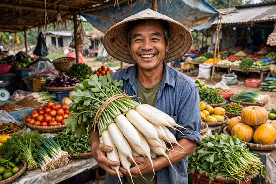 Củ cải trắng giàu dinh dưỡng, kho thịt nạc mềm ngọt, đậm vị