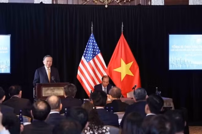 Tổng Bí thư, Chủ tịch nước gặp gỡ chuyên gia, trí thức người Việt Nam tại Mỹ