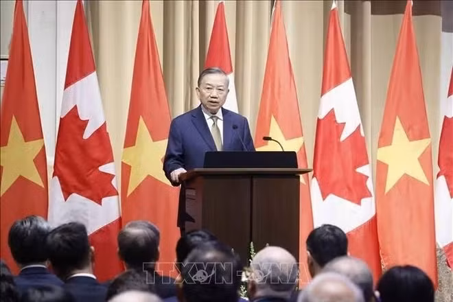 Phát biểu chính sách của Tổng Bí thư, Chủ tịch nước Tô Lâm tại Nghị viện Canada
