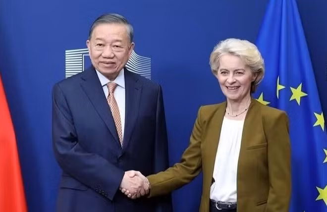 Chuyến thăm chính thức của Tổng Bí thư, Chủ tịch nước Tô Lâm củng cố quan hệ Việt Nam - EU