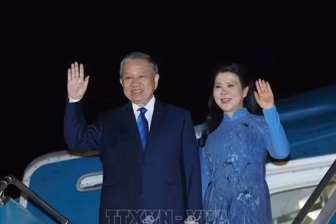 Tổng Bí thư, Chủ tịch nước Tô Lâm cùng Phu nhân lên đường thăm Đan Mạch, EU và Bỉ
