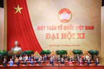 Đoàn Chủ tịch điều hành Đại hội đại biểu toàn quốc Mặt trận Tổ quốc Việt Nam lần thứ XI, nhiệm kỳ 2026-2031.