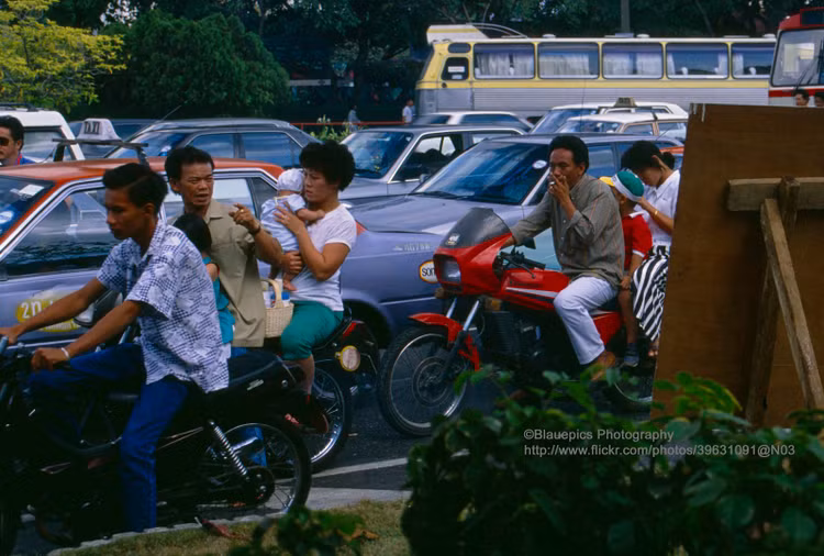 Bo anh chat lu ve cuoc song o thanh pho Bangkok nam 1989 (2)-Hinh-13