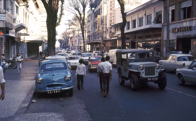 Hinh anh thu vi ve giao thong Sai Gon nam 1971
