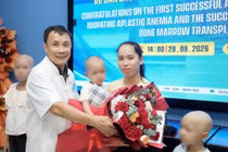 Thành công ghép tế bào gốc cho trẻ suy tủy xương vô căn 