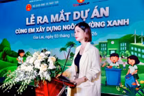 Bộ GD&ĐT phối hợp với Quỹ Vì tương lai xanh triển khai dự án 'Cùng em xây dựng ngôi trường xanh'