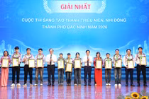 Bắc Ninh: 40 mô hình, sản phẩm đoạt giải Cuộc thi năm 2026