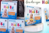 Vụ Siro Hải Bé, bán hàng giả cho trẻ em không thể tha thứ