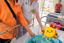 Cứu bé trai Campuchia chấn thương sọ não nặng sau tai nạn