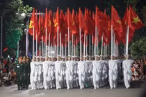 Hàng nghìn chiến sĩ hợp luyện diễu binh, diễu hành cho đại lễ 2/9