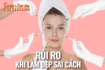 [INFOGRAPHIC] Nguy hiểm khi làm đẹp sai cách