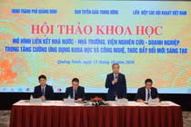 Thúc đẩy liên kết 'Ba nhà' góp phần xây dựng hệ sinh thái sáng tạo quốc gia