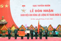 Cục Tuyên huấn đón nhận danh hiệu Anh hùng Lực lượng vũ trang nhân dân