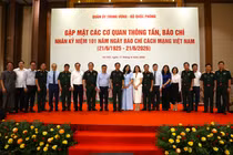 Quân ủy Trung ương - Bộ Quốc phòng gặp mặt các cơ quan Thông tấn, báo chí