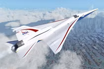 NASA thử nghiệm thành công phi cơ siêu thanh cực êm X-59