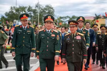 Giao lưu hữu nghị quốc phòng biên giới Việt Nam - Lào lần thứ 3 chính thức bắt đầu